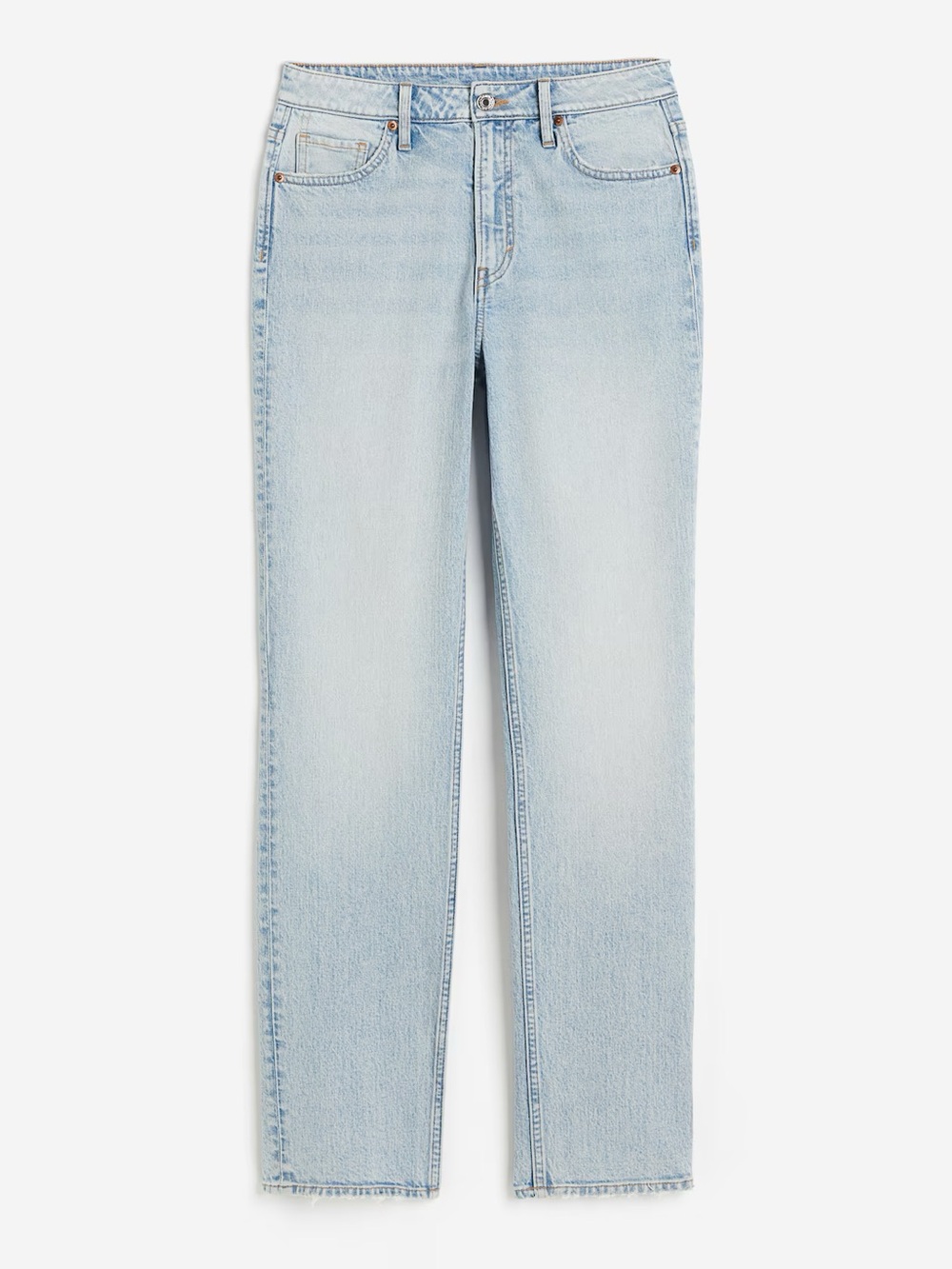 H&M Light Blue Straight Leg Jeans